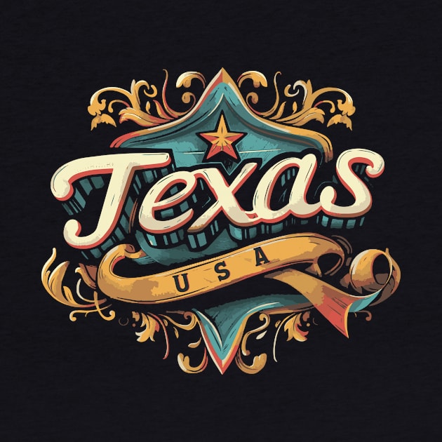 Texas USA by Wintrly